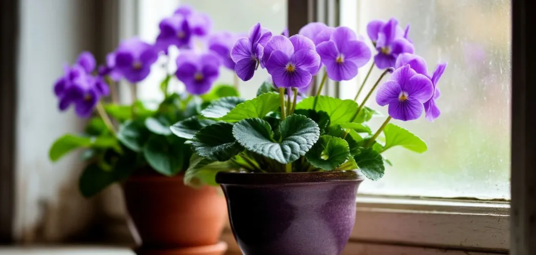 Фиалки: нежные королевы подоконников 🌸🌿
