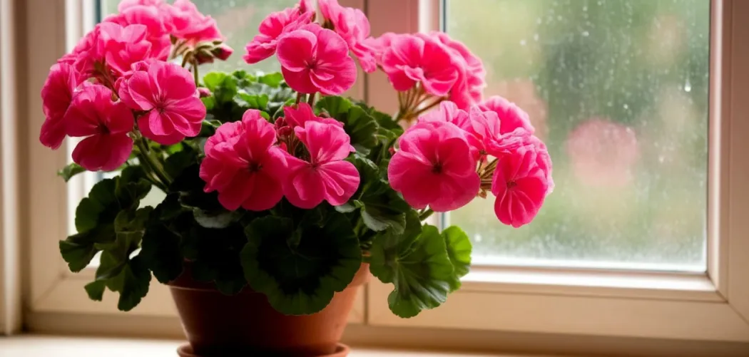 Герань (Пеларгония): королева подоконников 🌸