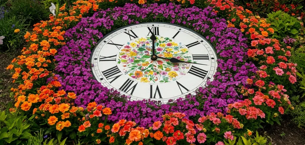 Цветочные часы: подбираем растения, которые открываются в разное время ⏰🌸