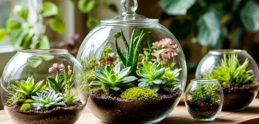 Флорариумы и террариумы: создание мини-сада в стекле 🌿🔮