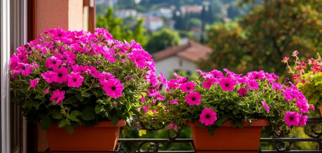 Какие цветы можно выносить на балкон летом: правила акклиматизации 🌸🌿