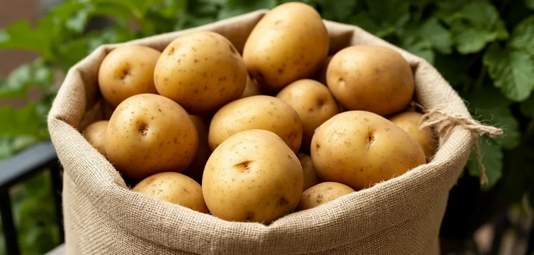 Картофель в мешке: как вырастить урожай на балконе 🥔🌿