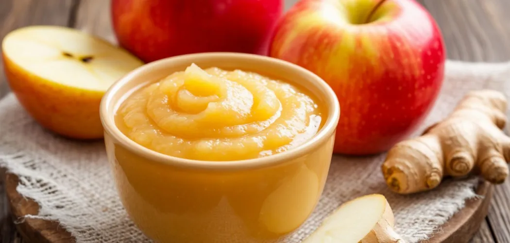 🍏 Яблочно-имбирное пюре на зиму