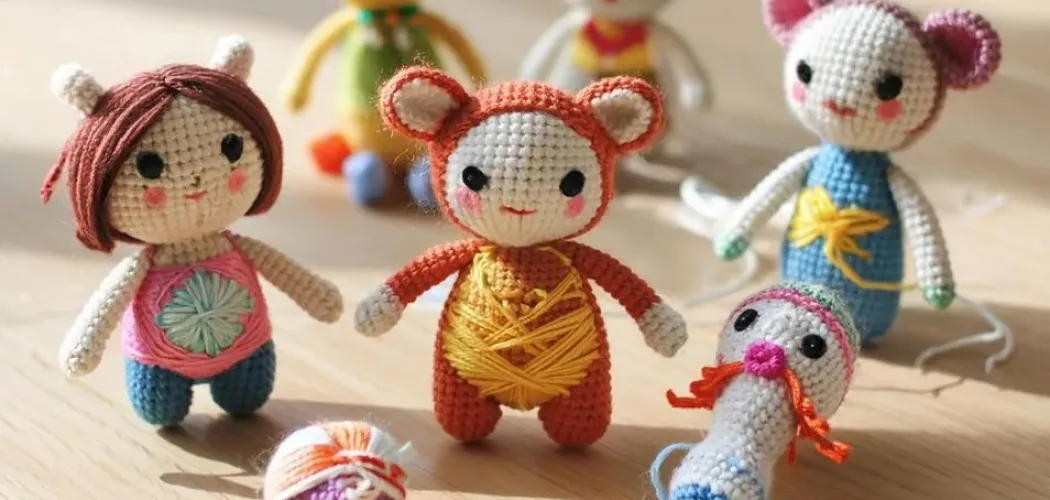 Игрушки из ниток и пряжи 🧶✨