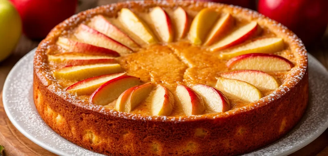 🍏 Шарлотка с яблоками