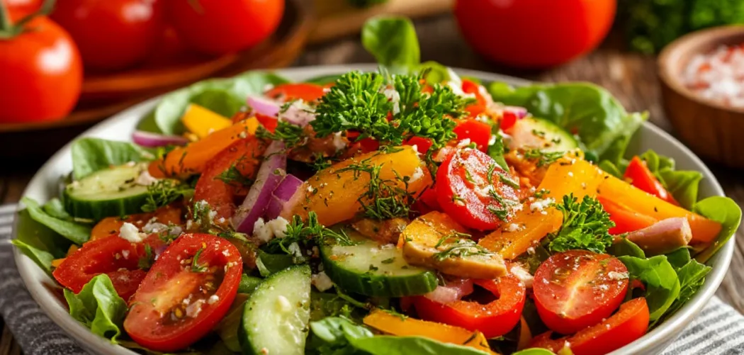🥗 Овощные салаты — рецепты