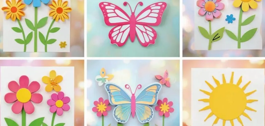 Весенние поделки: цветы, бабочки и солнечные мотивы 🌸🦋☀️