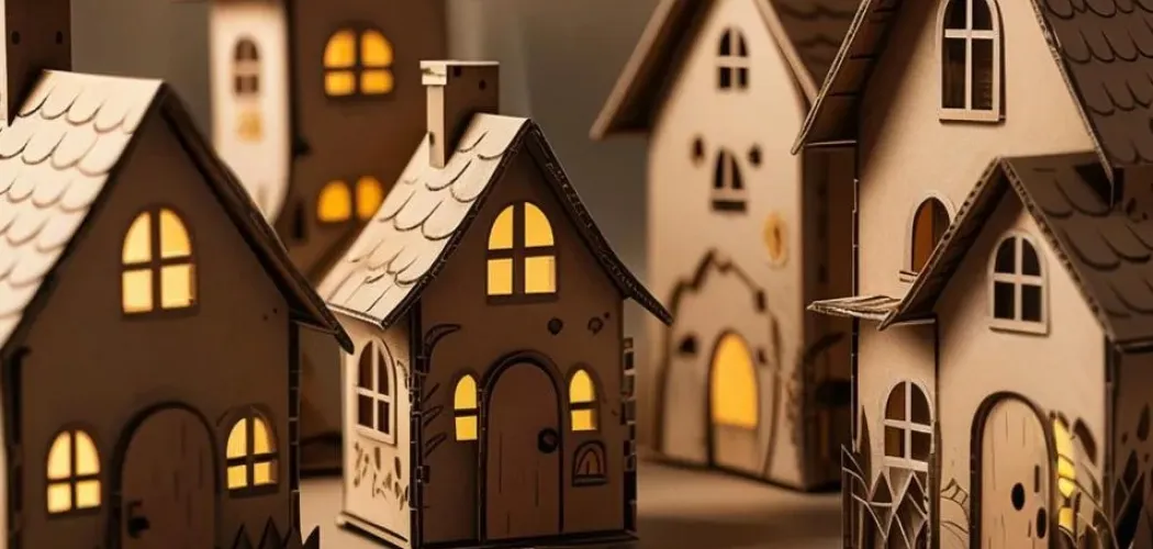 Сказочные домики из картона: волшебство своими руками 🏠✨