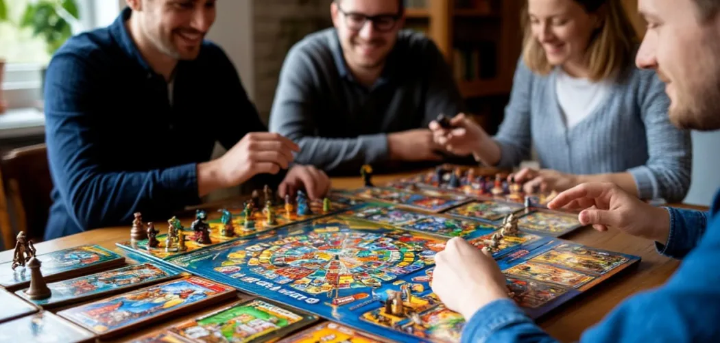 ТОП-5 настольных игр для компании 🎲