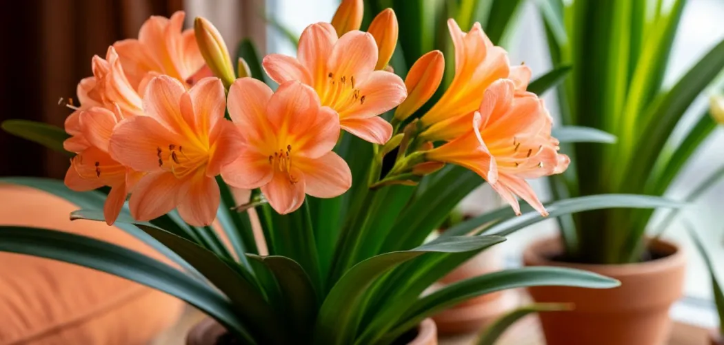 🌿 Почему у Кливии желтеют листья: причины, ошибки и способы спасения 💛✨