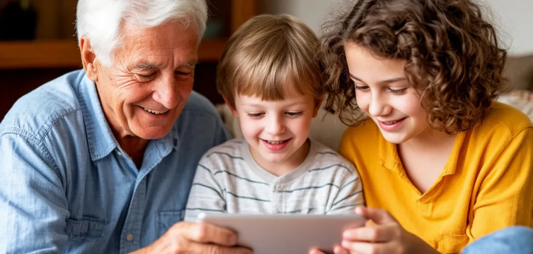 Как ладить с внуками и понимать их цифровой мир 👴👵💻