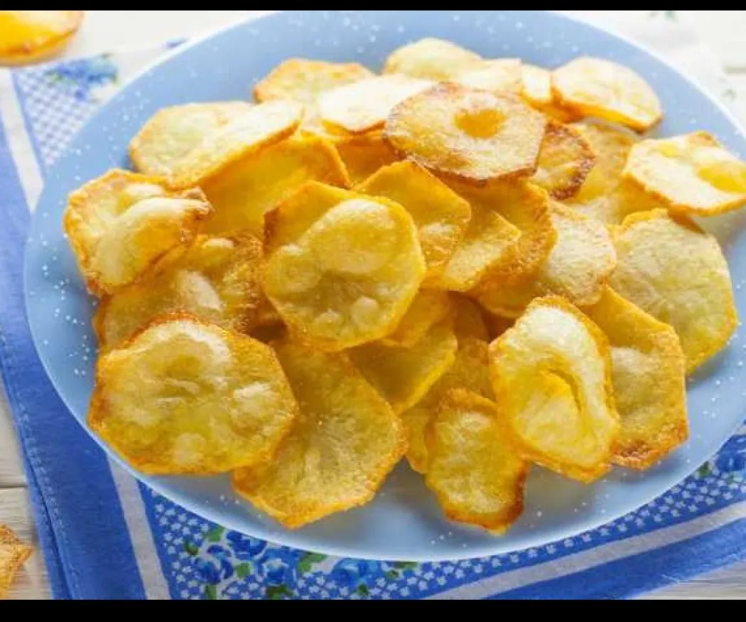 Домашние чипсы в микроволновке за 5 минут