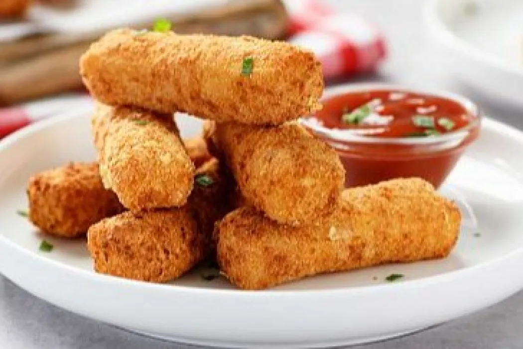 Рецепт: «Сырные палочки в духовке»