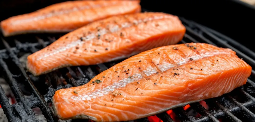 Рыба на мангале