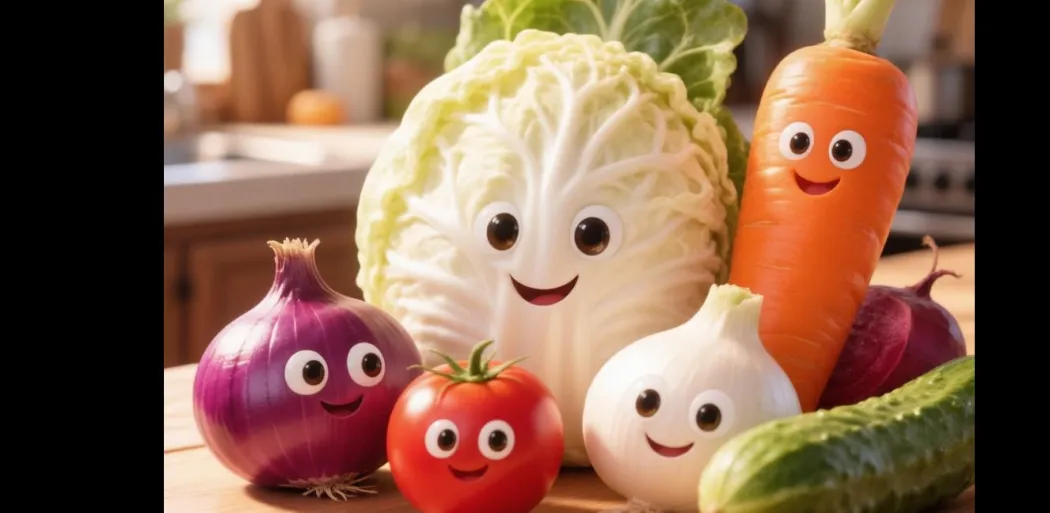 🍅🥕 День овощей: сказка про огородный спор и мудрое слово хозяйки 🥔🧅🌽
